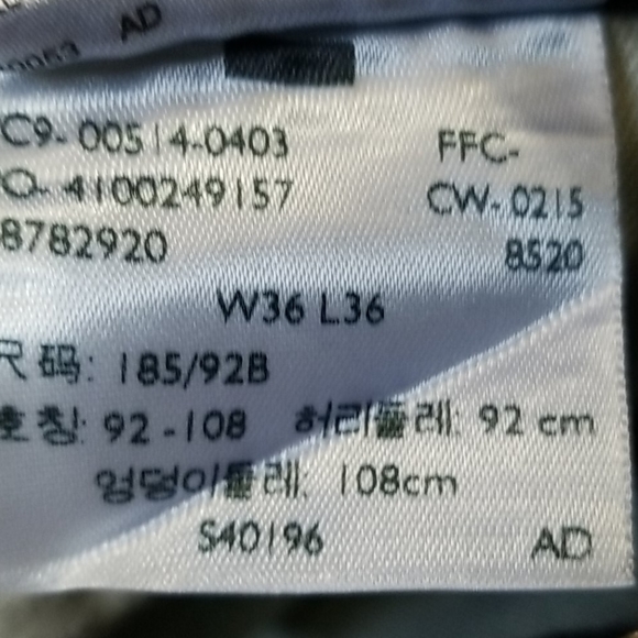 Levis 514 size 36 X 36 - Picture 2 of 5